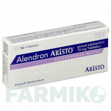 АЛЕНДРОН (ALENDRON) 70 мг таблетки 4 шт - Алендроновая кислота ARISTO PHARMA
