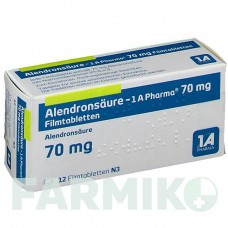 АЛЕНДРОНСАУР (ALENDRONSAURE) 70 мг таблетки 12 шт - Алендроновая кислота 1 A PHARMA