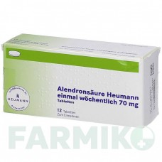 АЛЕНДРОНСАУР (ALENDRONSAURE) 70 мг таблетки 4 шт - Алендроновая кислота HEUMANN PHARMA