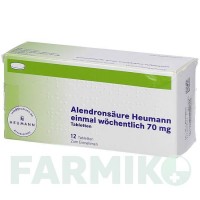 АЛЕНДРОНСАУР (ALENDRONSAURE) 70 мг таблетки 12 шт - Алендронова кислота HEUMANN PHARMA