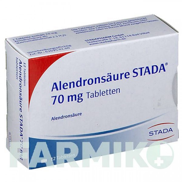 АЛЕНДРОНСАУР (ALENDRONSAURE) 70 мг таблетки 12 шт - Алендроновая кислота STADAPHARM