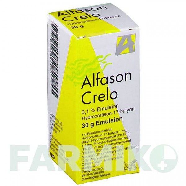 АЛЬФАЗОН (ALFASON) эмульсия 30 г - Гидрокортизон CHEPLAPHARM