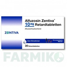 АЛФУЗОЗИН (ALFUZOSIN) 10 мг таблетки 30 шт - Альфузозин ZENTIVA