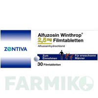 АЛФУЗОЗИН (ALFUZOSIN) 2,5 мг таблетки 30 шт - Альфузозин ZENTIVA