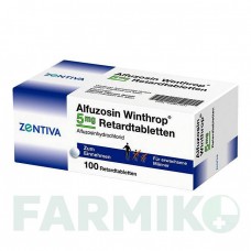 АЛФУЗОЗИН (ALFUZOSIN) 5 мг таблетки 100 шт - Альфузозин ZENTIVA