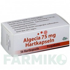 АЛЬГЕЦИЯ (ALGECIA) 75 мг капсулы 56 шт - Прегабалин ELPEN PHARMACEUTICAL