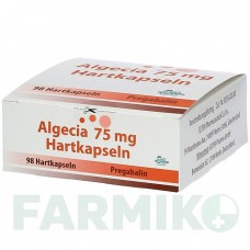 АЛЬГЕЦИЯ (ALGECIA) 75 мг капсулы 98 шт - Прегабалин ELPEN PHARMACEUTICAL