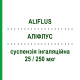 АЛИФЛУС (ALIFLUS) 25/250 мкг суспензия ингаляционная 120 доз - Сальметерол, Флутиказон MENARINI