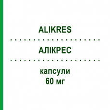 АЛИКРЕС (ALIKRES) 60 мг капсулы 28 шт - Дулоксетин LAB CT