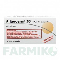 АЛИТРЕДЕРМ (ALITREDERM) 30 мг капсулы 30 шт - Алитретиноин DERMAPHARM