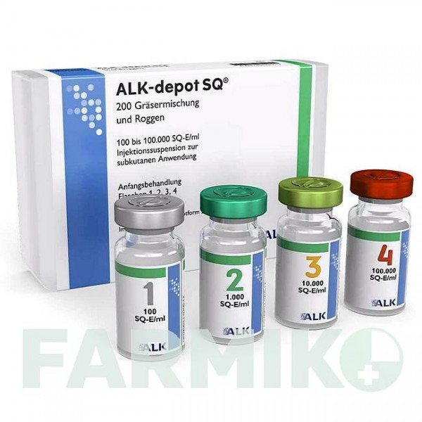АЛК ДЕПО (ALK DEPOT) 200 суспензия 4x5 мл - Пыльца травы ALK-ABELLO