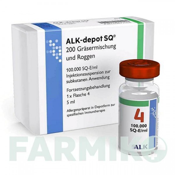 АЛК ДЕПО (ALK DEPOT) SQ 200 суспензия 1x5 мл - Пыльца травы ALK-ABELLO