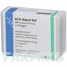 АЛК ДЕПО (ALK DEPOT) SQ 200 суспензия 2x5 мл - Пыльца травы ALK-ABELLO