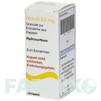 АЛКИНДИ (ALKINDI) 0,5 мг гранулы 50 шт - Гидрокортизон DIURNAL