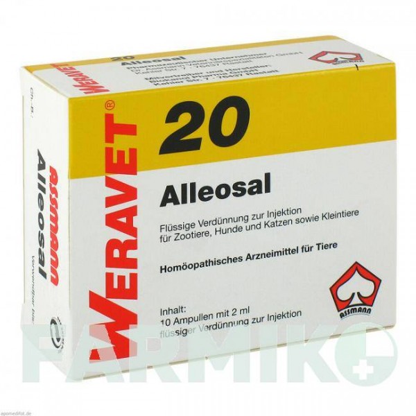 АЛЛЕОСАЛ (ALLEOSAL) 20 ампули 10x2 мл - Активні речовини BIOKANOL PHARMA