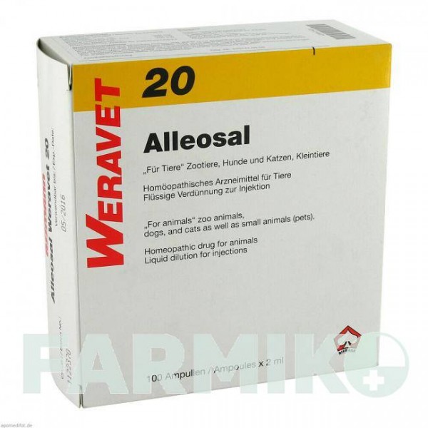 АЛЛЕОСАЛ (ALLEOSAL) 20 ампулы 100x2 мл - Активные вещества BIOKANOL PHARMA