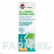 АЛЛЕРГО МОМЕЛИНД (ALLERGO MOMELIND) 50 мкг/доза 140 доз спрей 18 г - Мометазон QUEISSER PHARMA