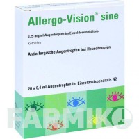 АЛЛЕРГО ВІЗІОН (ALLERGO VISION) 0,25 мг/мл піпетки 20x0,4 мл - Кетотифен OMNIVISION