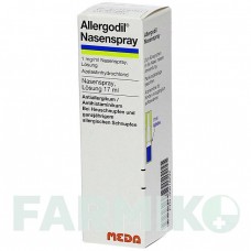 АЛЛЕРГОДИЛ (ALLERGODIL) спрей 17 мл - Азеластин MEDA PHARMA