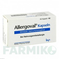 АЛЛЕРГОВАЛ (ALLERGOVAL) капсулы 50 шт - Кромоглициевая кислота KOHLER PHARMA