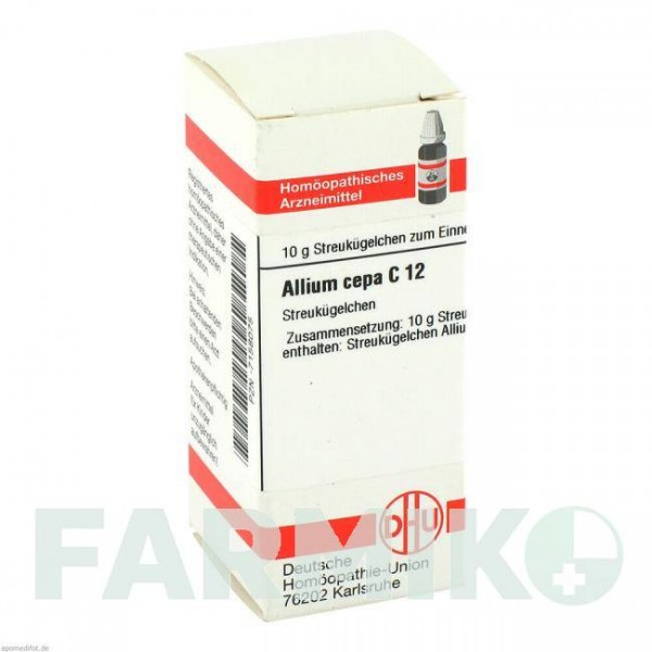 АЛЛИУМ ЦЕПА (ALLIUM CEPA) C 12 глобули 10 г - Гомеопатия DHU