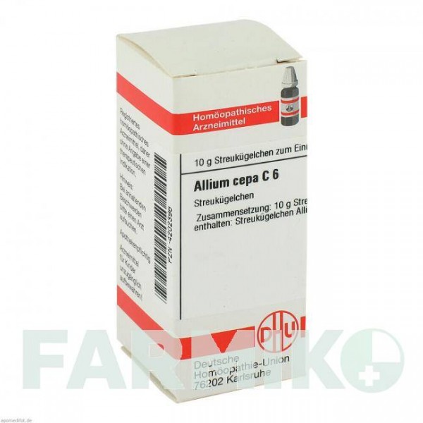 АЛЛИУМ ЦЕПА (ALLIUM CEPA) C 6 глобули 10 г - Гомеопатия DHU