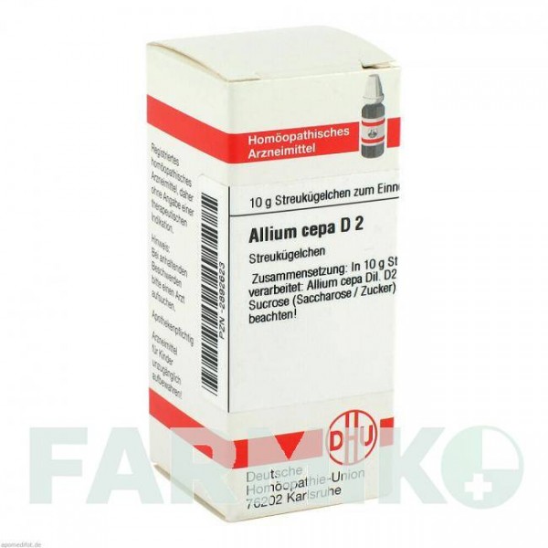 АЛЛИУМ ЦЕПА (ALLIUM CEPA) D 2 глобули 10 г - Гомеопатия DHU