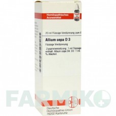 АЛЛИУМ ЦЕПА (ALLIUM CEPA) D 3 раствор 20 мл - Гомеопатия DHU