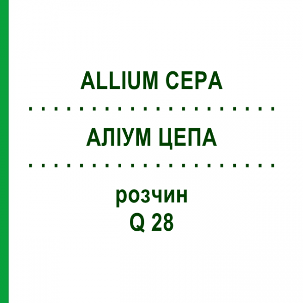 АЛЛИУМ ЦЕПА (ALLIUM CEPA) Q 28 раствор 15 мл - Гомеопатия GUDJONS