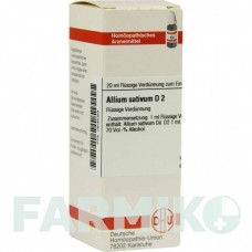 АЛЛИУМ САТИВУМ (ALLIUM SATIVUM) D 2 раствор 20 мл - Гомеопатия DHU