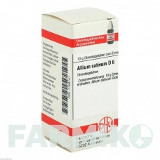 АЛЛИУМ САТИВУМ (ALLIUM SATIVUM) D 6 глобули 10 г - Гомеопатия DHU