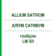 АЛЛИУМ САТИВУМ (ALLIUM SATIVUM) LM XII глобули 5 г - Гомеопатия DHU