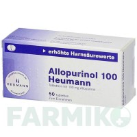АЛЛОПУРІНОЛ (ALLOPURINOL) 100 таблетки 50 шт - Алопуринол HEUMANN PHARMA