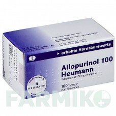 АЛЛОПУРИНОЛ (ALLOPURINOL) 100 таблетки 100 шт - Аллопуринол HEUMANN PHARMA