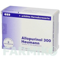 АЛЛОПУРИНОЛ (ALLOPURINOL) 300 таблетки 50 шт - Аллопуринол HEUMANN PHARMA