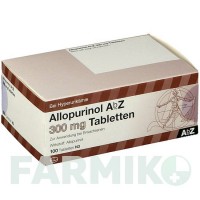 АЛЛОПУРИНОЛ (ALLOPURINOL) 300 мг таблетки 100 шт - Аллопуринол ABZ PHARMA