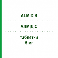 АЛМИДИС (ALMIDIS) 5 мг таблетки 28 шт - Амлодипин EPIFARMA