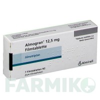 АЛМОГРАН (ALMOGRAN) 12,5 мг таблетки 7 шт - Алмотриптан EMRA-MED