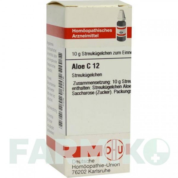 АЛОЭ (ALOE) C 12 глобули 10 г - Гомеопатия DHU