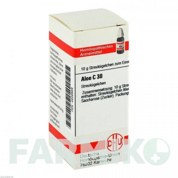 АЛОЭ (ALOE) C 30 глобули 10 г - Гомеопатия DHU