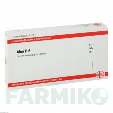 АЛОЭ (ALOE) D 6 ампулы 8x1 мл - Гомеопатия DHU