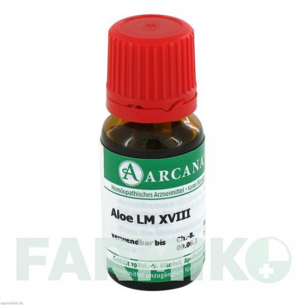 АЛОЕ (ALOE) LM 18 розчин 10 мл - Гомеопатія ARCANA DR.SEWERIN