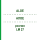 АЛОЭ (ALOE) LM 27 раствор 10 мл - Гомеопатия ARCANA DR.SEWERIN