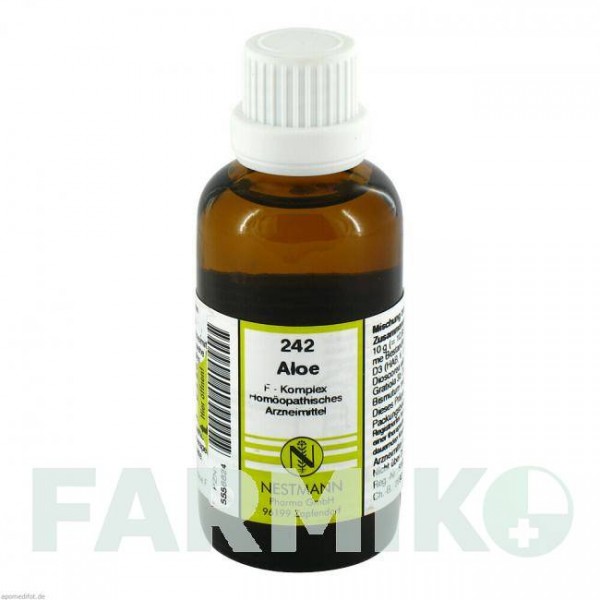 АЛОЭ (ALOE) раствор 50 мл - Гомеопатия NESTMANN PHARMA