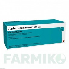 АЛЬФА ЛИПОГАММА (ALPHA LIPOGAMMA) 600 мг раствор 10x50 мл - Тиоктовая кислота WORWAG PHARMA