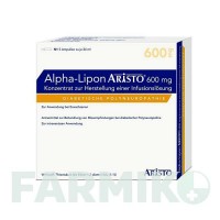 АЛЬФА ЛІПОН (ALPHA LIPON) 600 мг концентрат 5x24 мл - Тіоктова кислота ARISTO PHARMA