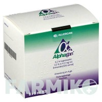 АЛЬФАГАН (ALPHAGAN) 0,2% 2 мг/мл капли 5 мл - Бримонидин EMRA-MED
