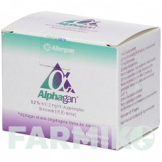 АЛЬФАГАН (ALPHAGAN) 0,2% 2 мг/мл краплі 3x5 мл - Бримонідин KOHLPHARMA