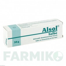 АЛЬСОЛ (ALSOL) мазь 50 г - Ацетата алюминия тартрат ATHENSTAEDT