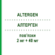 АЛТЕРГЕН (ALTERGEN) 2 мг + 40 мг повязки 15 шт 10см x 10см - Активные вещества IBSA FARMACEUTICI